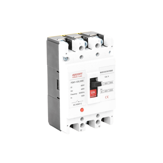 Protección Térmica/ Interruptor 3P, 100A, Corriente Alterna 690 V CA T