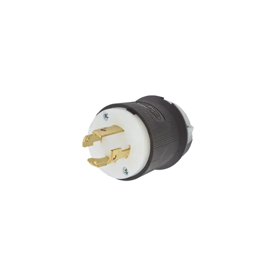 Clavija con Bloqueo de Media Vuelta Industrial 30 A 250 V CA / 3 Polos