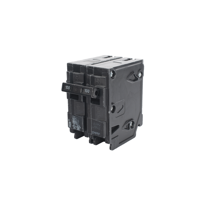 Interruptor automático enchufable tipo QP 2 polos, 100 amp