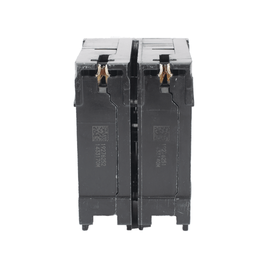 Interruptor automático enchufable tipo QP 2 polos, 100 amp