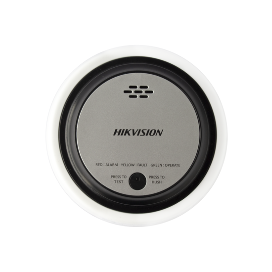 (HikFire) Detector de Humo Fotoeléctrico / Tecnología Dual de Luz / Al
