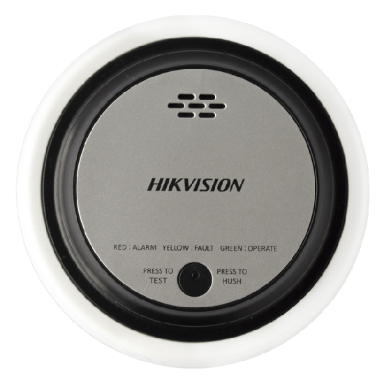 (HikFire) Detector de Humo Fotoeléctrico / Tecnología Dual de Luz / Al