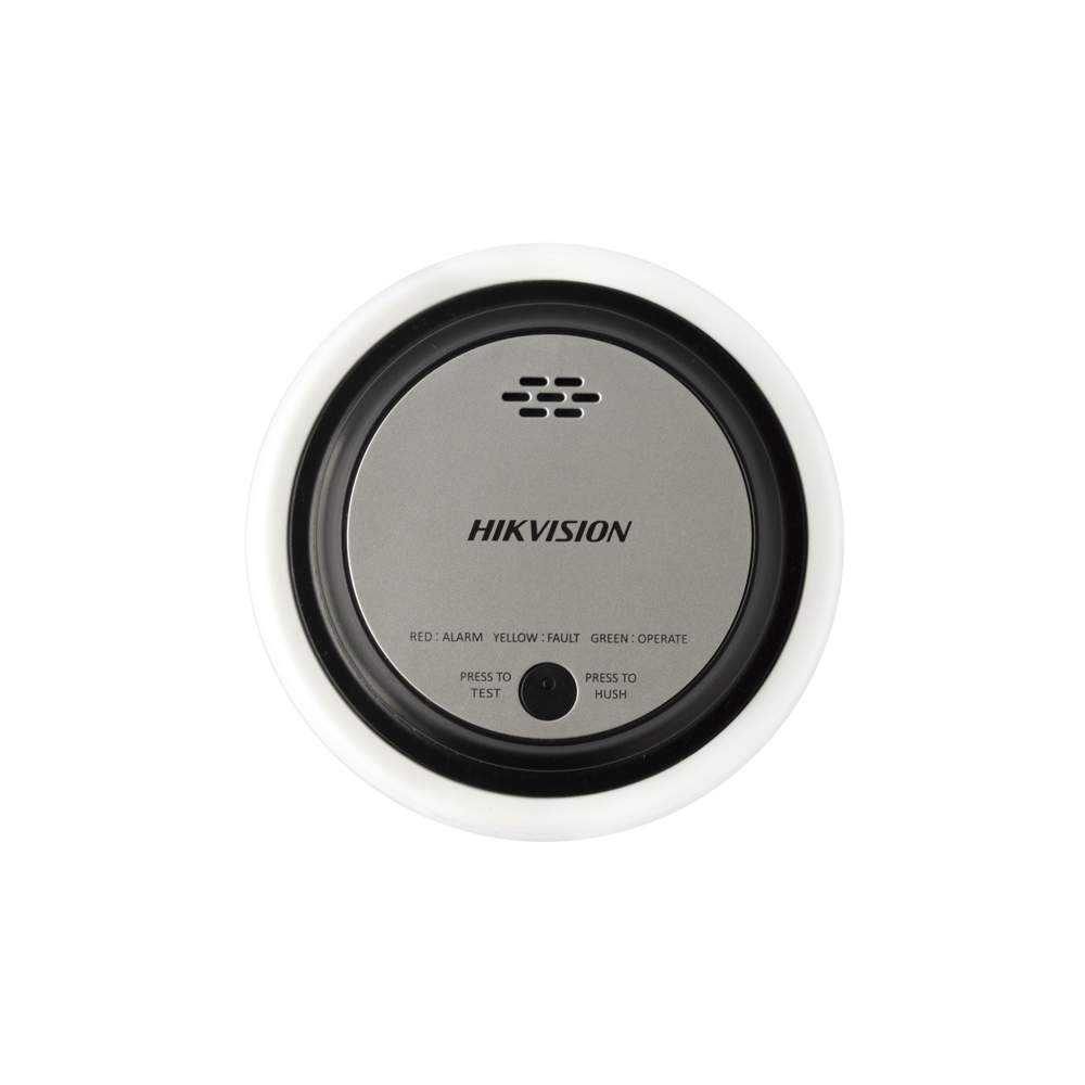 (HikFire) Detector de Humo Fotoeléctrico / Tecnología Dual de Luz / Al
