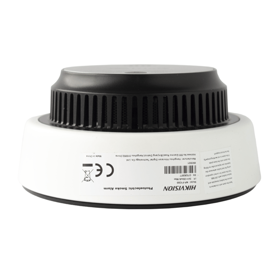 (HikFire) Detector de Humo Fotoeléctrico / Tecnología Dual de Luz / Al