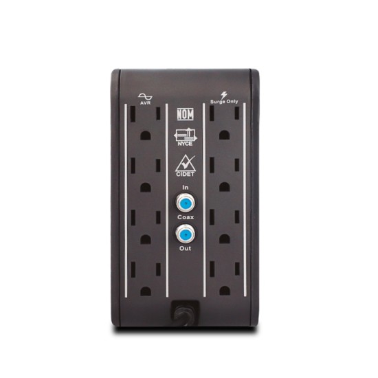 REGULADORMARCACDPMODR2CU-AVR10081000VA8CONTACTOS,4USBDERECA