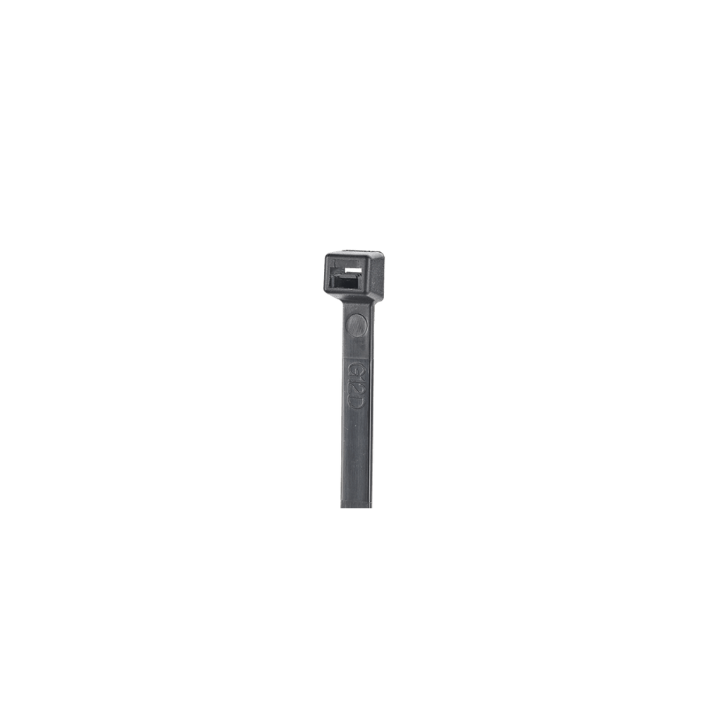 Cincho de Nylon 6.6 Solar Clip, 188mm largo x 14mm ancho, Color Negro,
