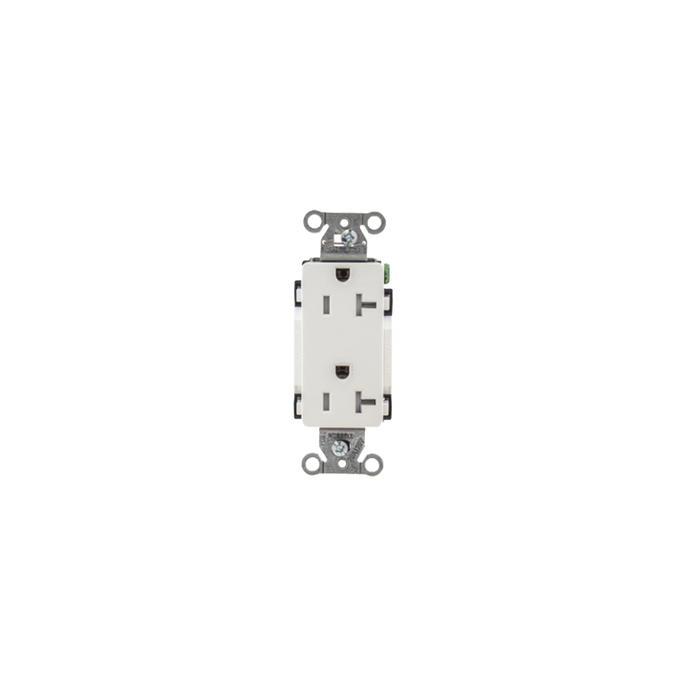 Contacto Duplex Decorador 20 A 125V / Resistente a manipulaciones / 2