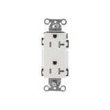 Contacto Duplex Decorador 20 A 125V / Resistente a manipulaciones / 2