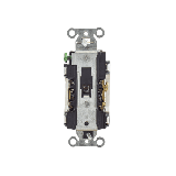 Contacto Duplex Decorador 20 A 125V / Resistente a manipulaciones / 2