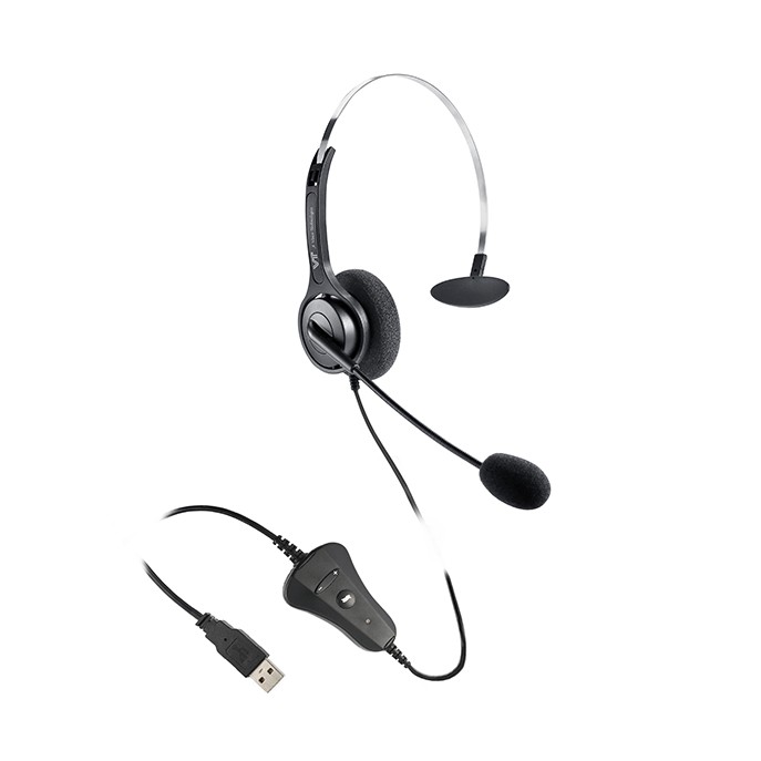 VT1500-USB-M, Diadema Monoaural, Conector USB