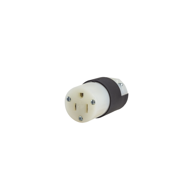 Conector Entrada Recta/ 15A 125V/ 2 Polos 3 Hilos/ Nema 5-15R/ Grado I