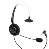 VT1000-Omni-1x3.5-M, Diadema monoaural, Conector 3.5mm. Compatible WPs