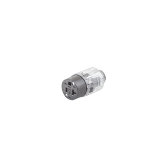 Conector Iluminado 20 A 125 V CA 2 Polos 3 Hilos (Nema 5-20R).