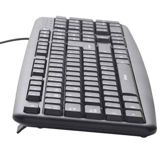 KIT MOUSE Y TECLADO OPTICO VERBATIM USB (NEGRO) VB98111