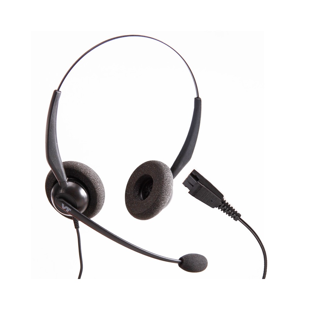 VT2000-NC-QD-D, Diadema QD tipo Poly Binaural, Noise cancelling QD tip
