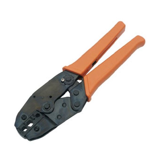 HER-005, Pinza reforzada de 4 cavidades, para coaxial