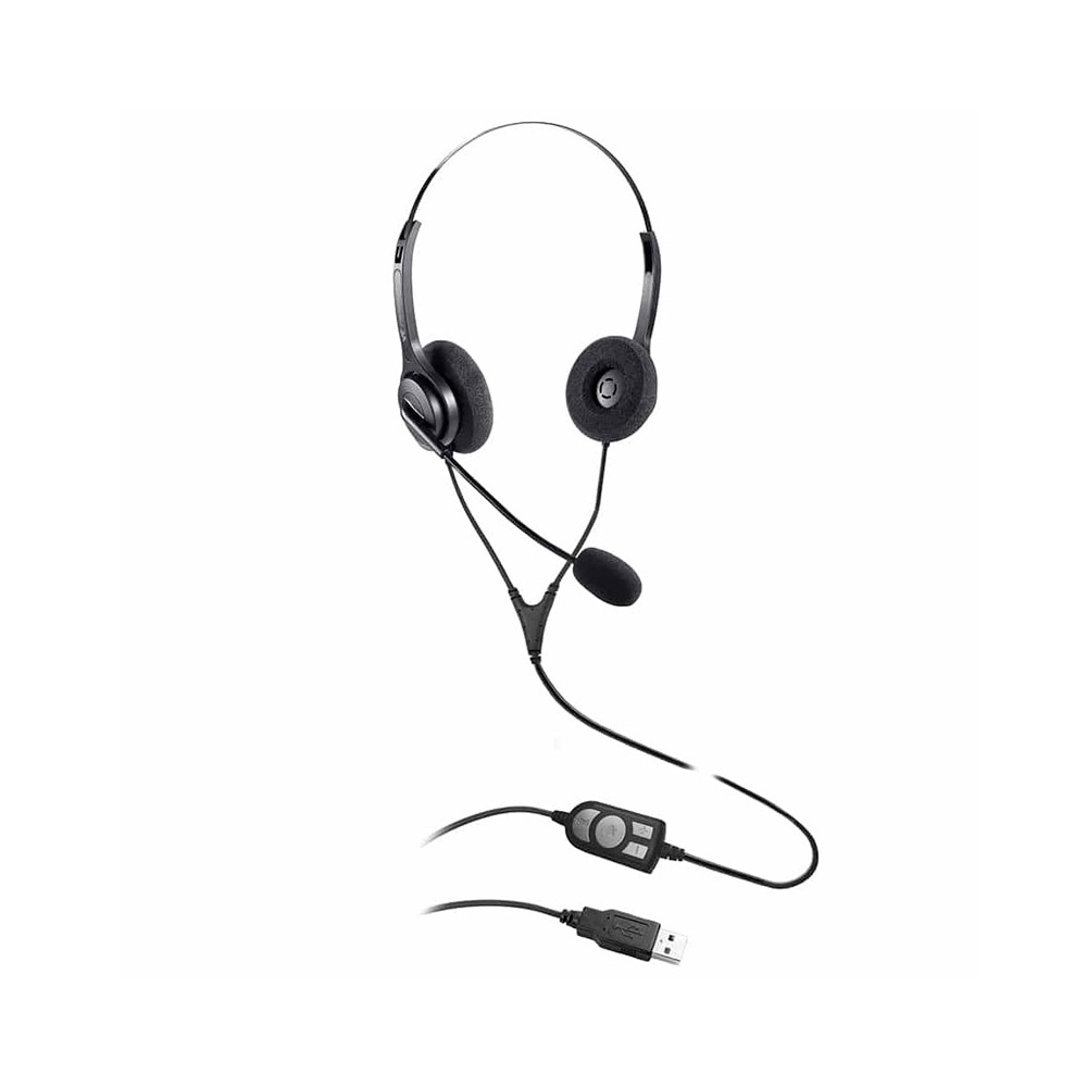 VT1500-USB-D, Diadema Binaural, Conector USB