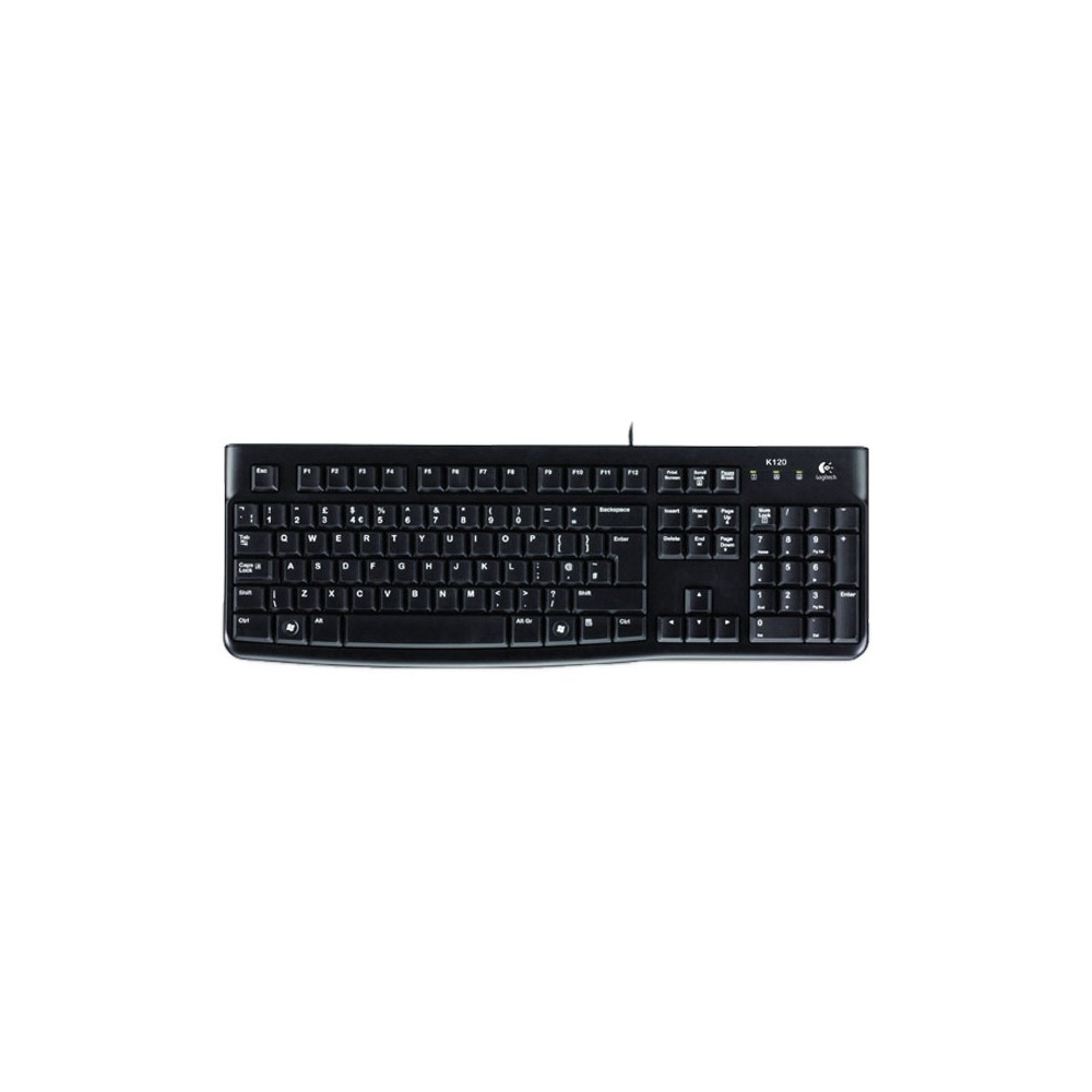 TECLADO LOGITECH K120 ALAMBRICO USB NEGRO (920-004422)
