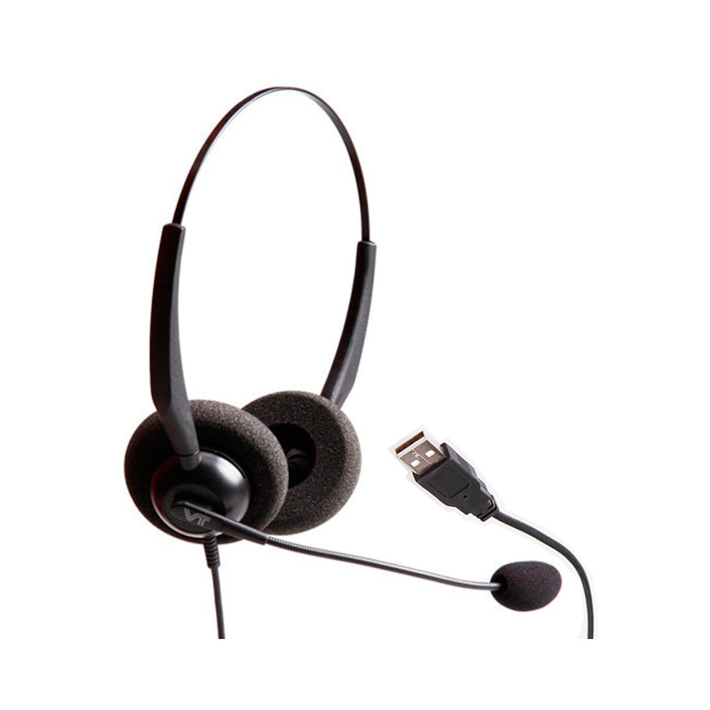 VT1000-Omni-USB-D, Diadema Binaural, Conector USB