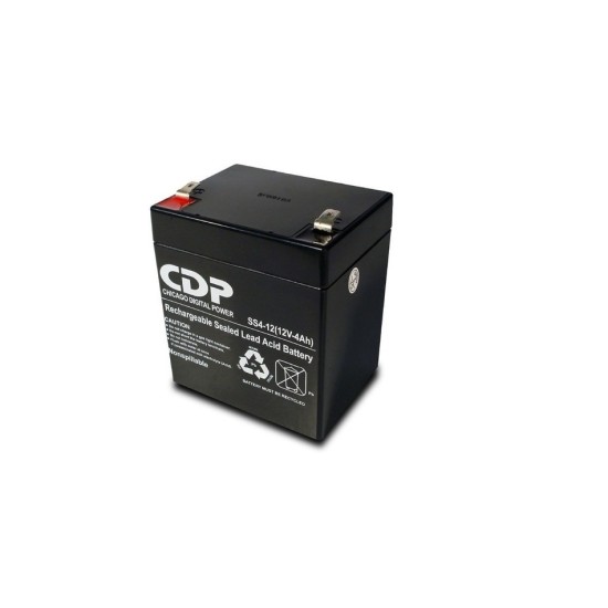 BATERIA DE REEMPLAZO MARCA CDP 12V 4.5 AH PLOMO ACIDO LIBRE DE MANTENI