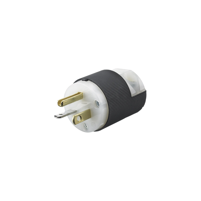 Clavija Entrada Recta/ 20 A 125 V/ 2 Polos 3 Hilos/ Nema 5-20 P/ Grado