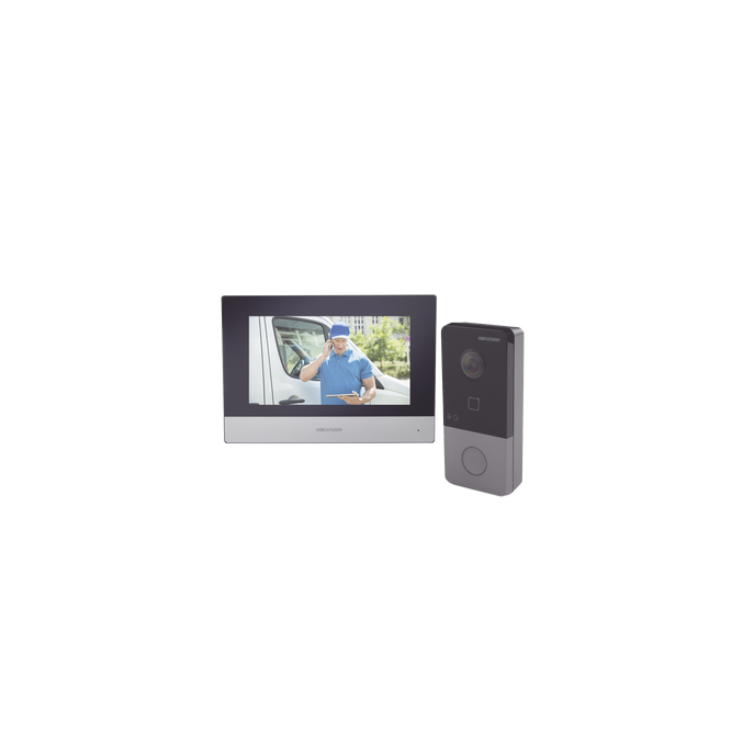 Kit de Videoportero IP Poe Estandar con llamada a App de Smartphone (H