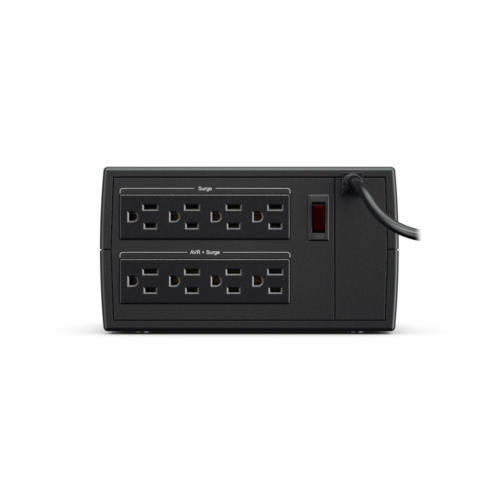 REGULADOR CYBERPOWER MODELO CL1000VR 1000VA/500W 8 CONTACTOS