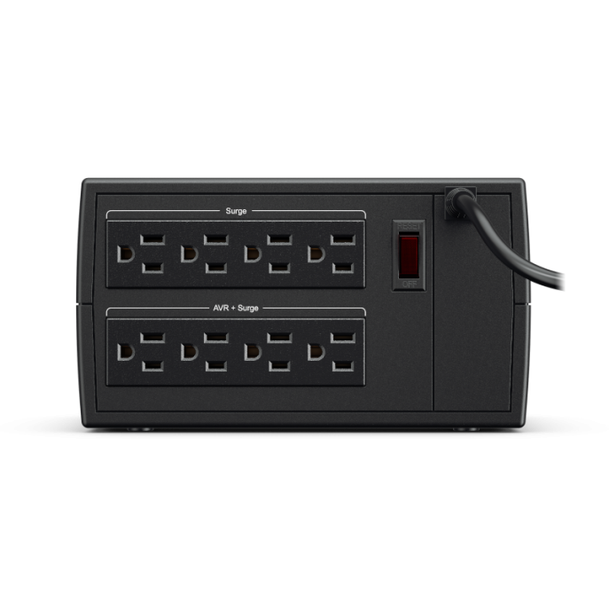 REGULADOR CYBERPOWER MODELO CL1000VR 1000VA/500W 8 CONTACTOS