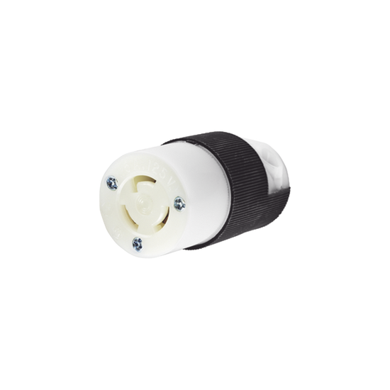 Conector Industrial con Bloqueo de Media Vuelta / 15 A 125 V CA / 2 Po