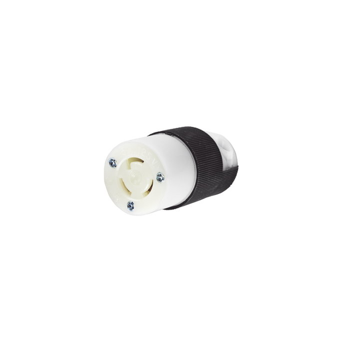 Conector Industrial con Bloqueo de Media Vuelta / 15 A 125 V CA / 2 Po