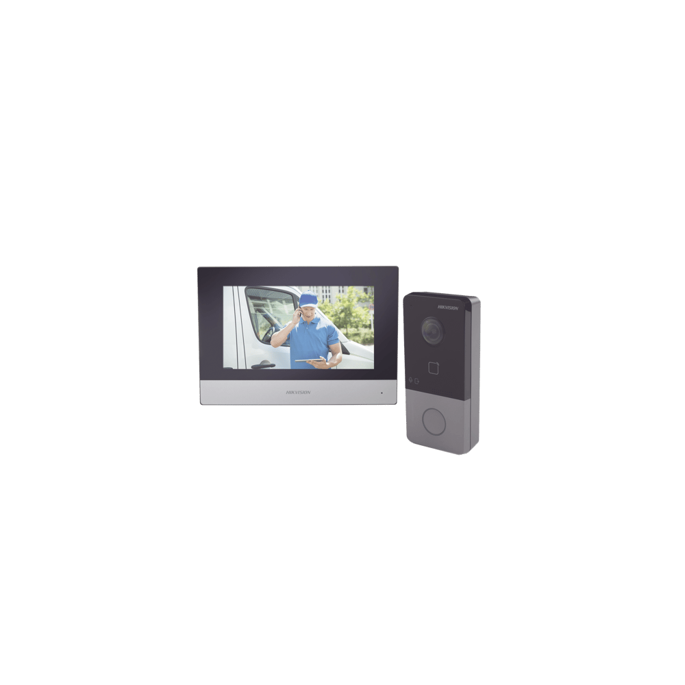 Kit de Videoportero IP Poe Estandar con llamada a App de Smartphone (H