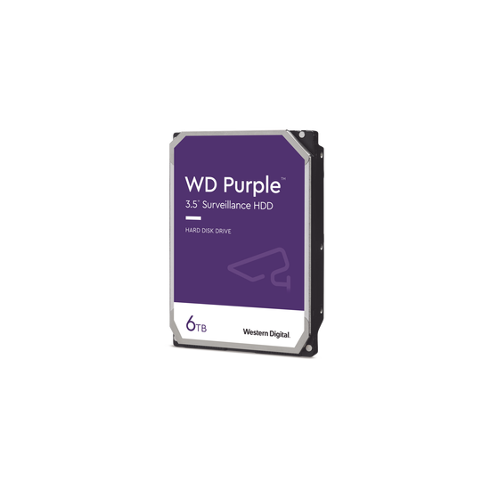 Disco Duro PURPLE de 6TB / 3 AÑOS DE GARANTÍA / Para Videovigilancia