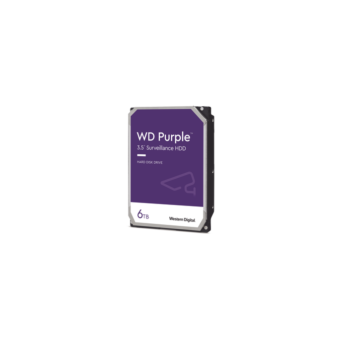 Disco Duro PURPLE de 6TB / 3 AÑOS DE GARANTÍA / Para Videovigilancia