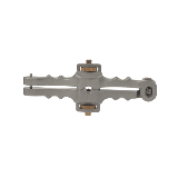 Atenuador en Línea de 30 dB, 0.5W, CD-6 GHz, Conectores SMA Macho-Hemb