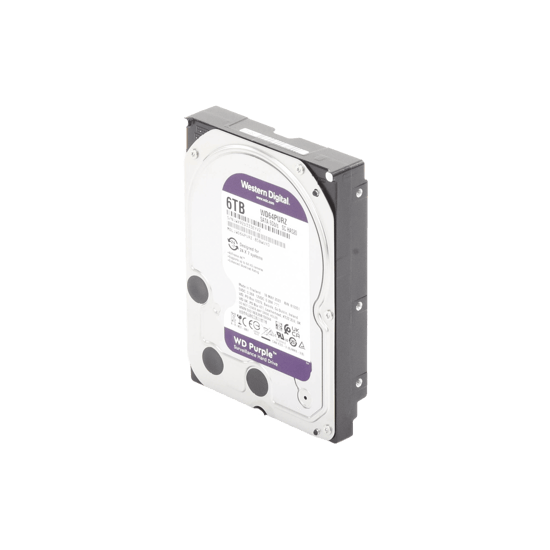 Disco Duro PURPLE de 6TB / 3 AÑOS DE GARANTÍA / Para Videovigilancia