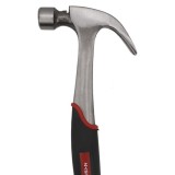 Martillo Uso Rudo de Acero Forjado de 16 oz. con Uña Curva. Con Sujeta