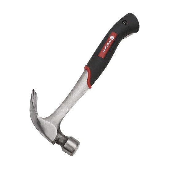 Martillo Uso Rudo de Acero Forjado de 16 oz. con Uña Curva. Con Sujeta