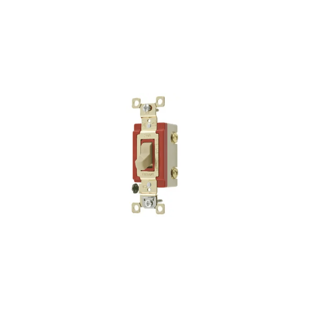 Interruptor de Palanca 20 A 120-277 V CA/ Grado Industrial/ Color Marf