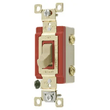 Interruptor de Palanca 20 A 120-277 V CA/ Grado Industrial/ Color Marf