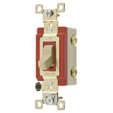 Interruptor de Palanca 20 A 120-277 V CA/ Grado Industrial/ Color Marf