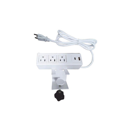 Tomacorriente para Escritorio / Cuenta con Bracket Ajustable a Diferen