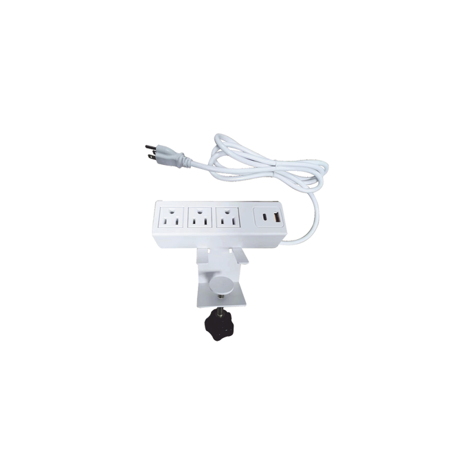 Tomacorriente para Escritorio / Cuenta con Bracket Ajustable a Diferen
