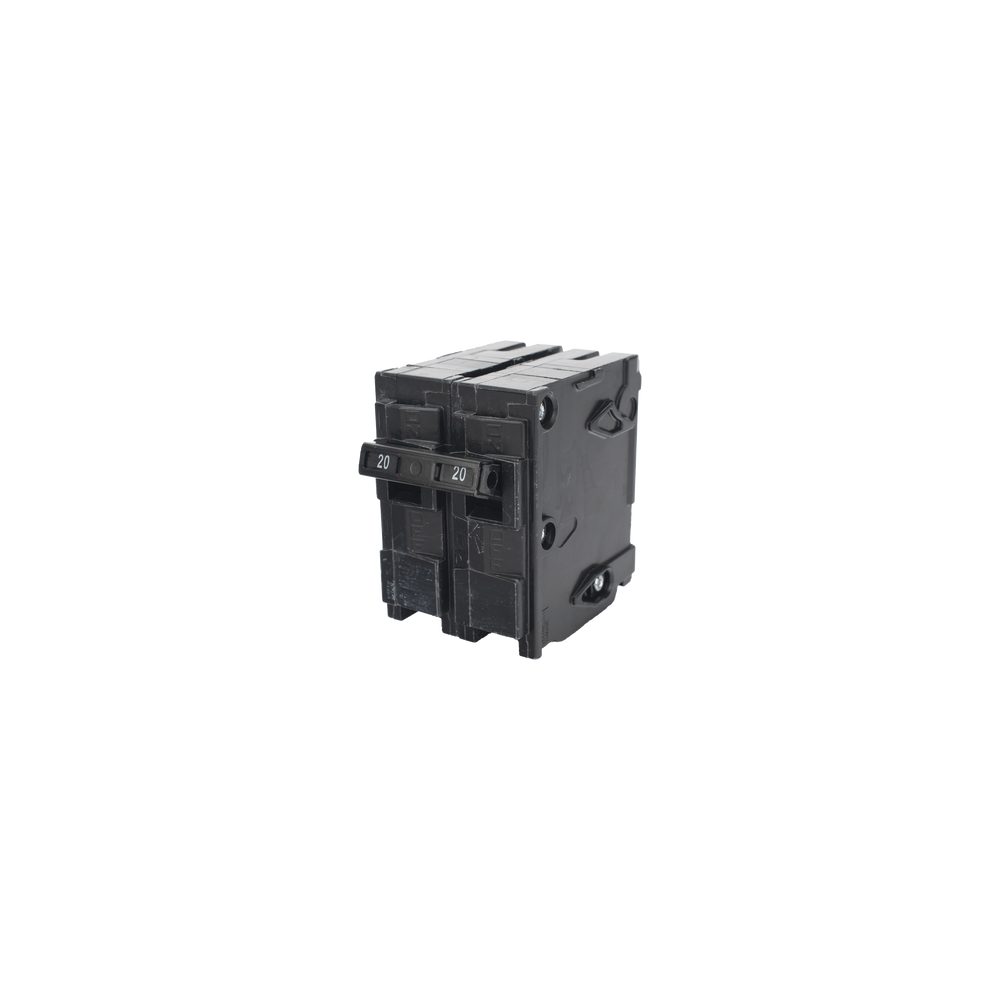 Interruptor automático enchufable tipo QP 2 polos, 20 amp