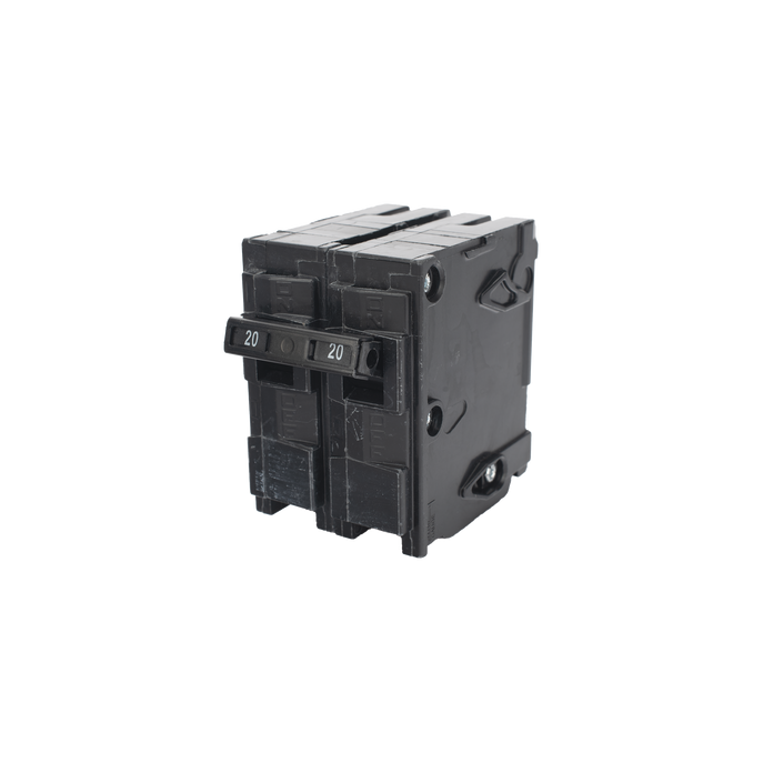 Interruptor automático enchufable tipo QP 2 polos, 20 amp