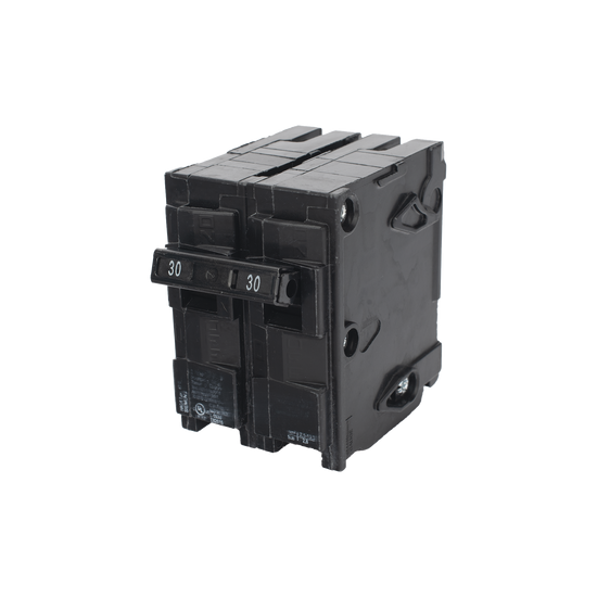 Interruptor automático enchufable tipo QP 2 polos, 30 amp