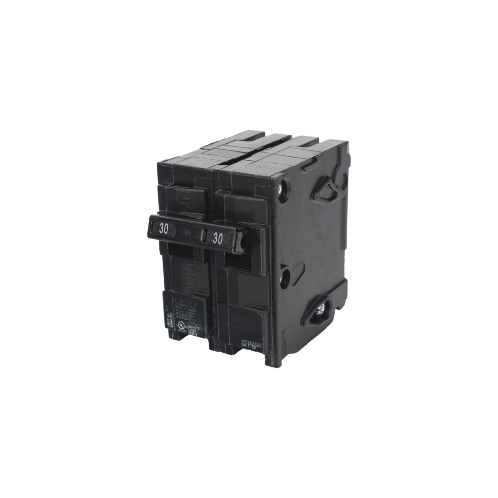 Interruptor automático enchufable tipo QP 2 polos, 30 amp