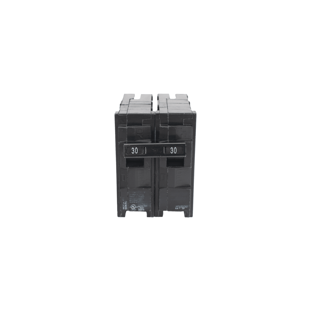 Interruptor automático enchufable tipo QP 2 polos, 30 amp