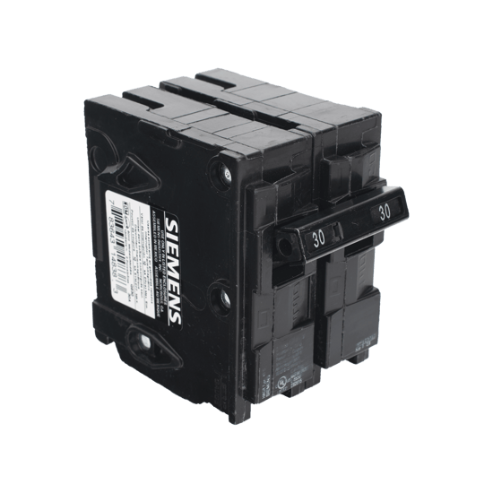 Interruptor automático enchufable tipo QP 2 polos, 30 amp