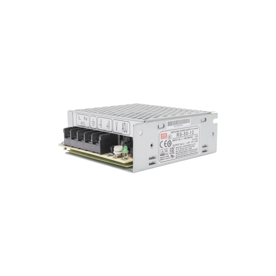 Fuente de Poder Industrial Conmutada 50W de Potencia, 12Vcc, 4.2A