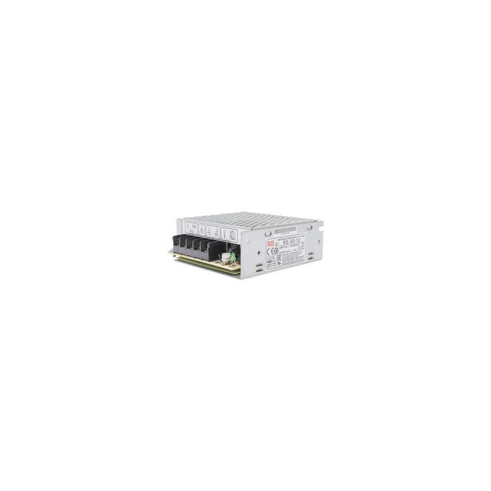 Fuente de Poder Industrial Conmutada 50W de Potencia, 12Vcc, 4.2A
